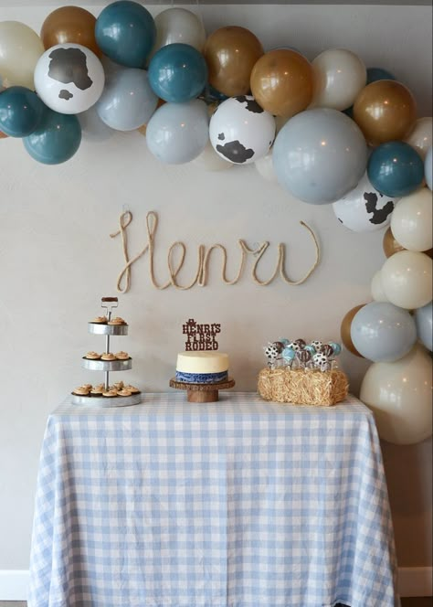 #firstbirthday #firstbirthdayideaboy #firstrodeo #rodeotheme #firstrodeoparty First Rodeo Birthday Cake, 1st Rodeo Birthday Party, 1st Rodeo Birthday, First Rodeo Birthday Party, Western Birthday Cakes, My First Rodeo Birthday, Cowboy First Birthday, Rodeo Birthday Party, First Rodeo Birthday