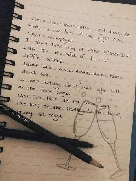 Drawing Inspired By Songs, Songs Lyrics Drawings, Lyrics On Notebook, Lyrics In Notebook, Lyrics Doodle Drawings, Song Lyrics Sketch Ideas, Song Lyric Sketches, Journal Ideas Song Lyrics, Sketchbook Song Lyrics