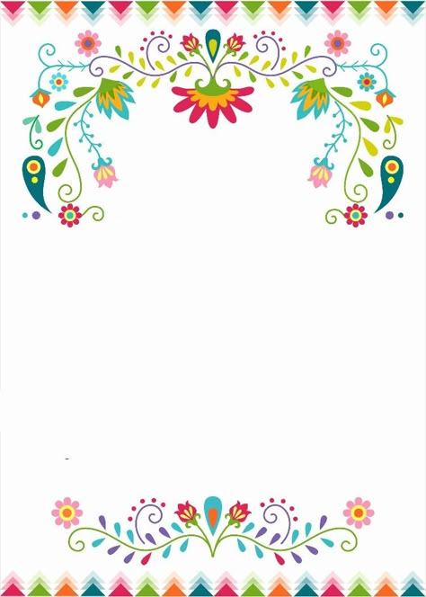 Modern Wedding Invitation Wording, Mexican Party Invitation, Papel Picado Wedding, Mexican Wedding Invitations, Mexican Invitations, Mexican Fiesta Party, Floral Invitations Template, Mexican Party Theme, Paper Journal