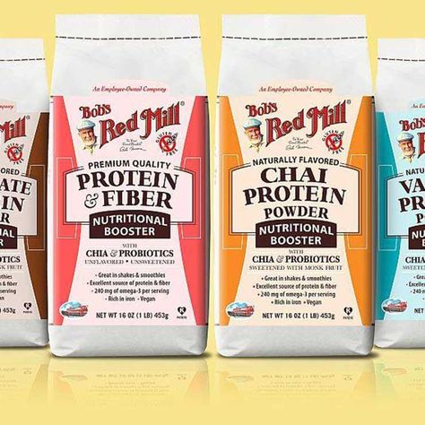 bob's red mill protein powder Smoothie Powder, Healthiest Protein Powder, Protein Powder Pancakes, Fiber Powder, Unflavored Protein Powder, Ice Cream Smoothie, Energy Bars Recipe, Red Smoothie, Protein Mix