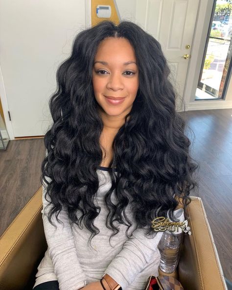 Body Wave Crochet Hair, Ocean Waves Hair, Crochet Ocean Wave Hairstyles, Ocean Wave Hairstyles, Ocean Wave Crochet Hairstyles, Kima Ocean Wave Crochet Hairstyles, Ocean Wave Hair, Long Crochet Hair, Kima Ocean Wave