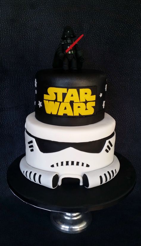 Explore Skye's Delights' photos on Flickr. Skye's Delights has uploaded 264 photos to Flickr. Star Wars Stormtrooper Cake, Stormtrooper Cake, Storm Trooper Cake, Star Wars Theme Birthday, Darth Vader Cake, Gateau Harry Potter, Star Wars Themed Birthday Party, Star Wars Birthday Cake, Star Wars Baby Shower