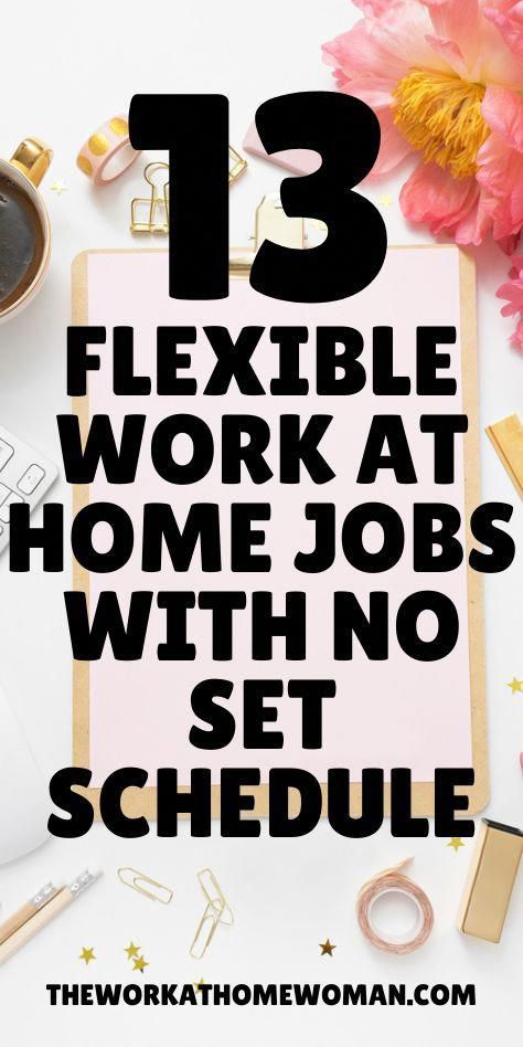 Whether you're looking to make a little extra cash or earn a full-time income, these flexible work-from-home jobs will give you flexibility! Wfh Job, Work From Home Careers, Work At Home Jobs, Work From Home Companies, At Home Jobs, Typing Jobs, Legit Work From Home, Legitimate Work From Home, Online Jobs From Home