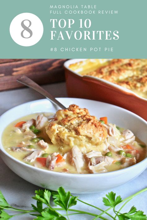 Magnolia Table Recipes, Joanna Gaines Recipes, Pot Pie Casserole, Chicken Pot Pie Casserole, Bisquick Recipes, Pot Pies Recipes, Chicken Pot Pie Recipes, Tater Tots, Homemade Dinner