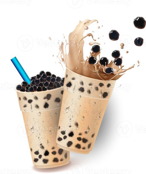 Milk Tea Wallpaper, Milk Tea Png, Tea Png, Donut Drawing, Coffee Poster Design, Bubble Drink, Pearl Milk Tea, Tea Wallpaper, Boba Pearls