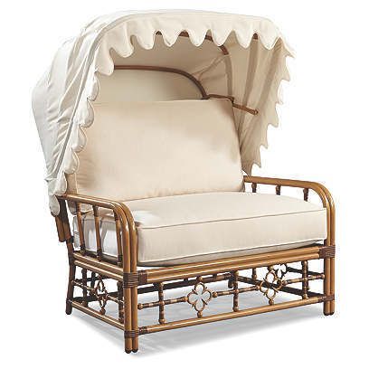 Outdoor Furniture | One Kings Lane Chair Canopy, Celerie Kemble, Cuddle Chair, Canopy Architecture, Canopy Bedroom, Backyard Canopy, Diy Canopy, Fabric Canopy, Patio Canopy