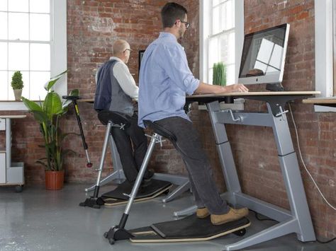 Locus Seat. Standing Desk Stool, Industrial Office Chairs, Desk Stool, Office Decor Professional, Office Organization At Work, Cool Office Space, Ergonomic Desk, Stand Up Desk, Office Workspace