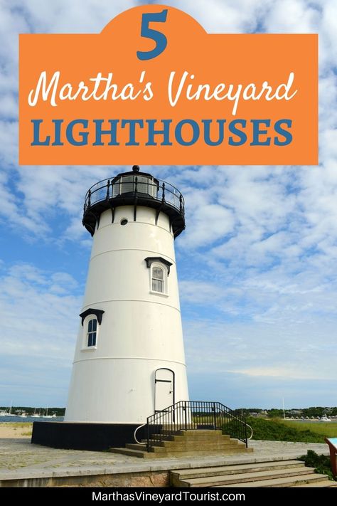 The 5 beautiful lighthouses you can visit on Martha’s Vineyard are typical New England lighthouses. Many Massachusetts travel destinations feature lighthouses. One of the best things to do on Martha's Vineyard is visit its lighthouses which are scattered around the island. The lighthouse aesthetic is strong. Many people love lighthouse landscape photography as a backdrop for summer vacation photos, putting a lighthouse visit among the best Martha's Vineyard vacation things to do. The Lighthouse Aesthetic, Lighthouse Aesthetic, Boston Massachusetts Travel, Lighthouse Landscape, Marthas Vineyard Vacation, New England Lighthouses, Vineyard Photography, Vineyard Vacation, Luxury Family Travel