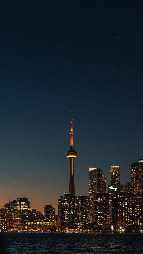 Phone Wallpaper City Lights, Toronto City Night, Toronto Wallpaper Iphone, Toronto Aesthetic Wallpaper, Toronto Canada Wallpaper, Canada Wallpaper Aesthetic, Canada City Aesthetic, Toronto Night Aesthetic, Toronto Canada Aesthetic