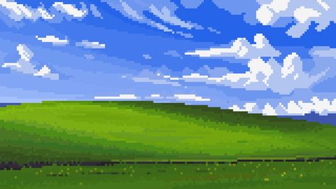 ArtStation - windows xp pixelart Pixel Art Wallpaper Laptop, Pixel Art Laptop Wallpaper, Old Windows Wallpaper, Windows 95 Wallpaper, Windows Xp Aesthetic, Windows 95 Aesthetic, Windows Xp Wallpaper, Wallpaper Pixel, Lofi Aesthetic