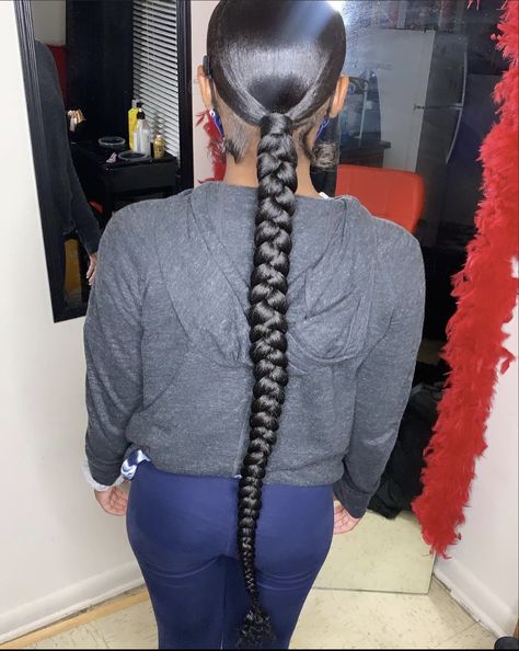 Braided Low Ponytail, Low Braided Ponytail, Sleek Braided Ponytail, Hair Stripes, Low Ponytail Hairstyles, Weave Ponytail Hairstyles, Braided Hairstyles For Black Women Cornrows, Feed In Braids Hairstyles, African Hair Braiding Styles