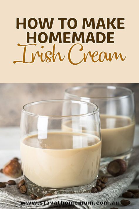 Copycat Baileys Irish Cream, Keto Irish Cream Recipe, How To Make Baileys Irish Cream, Homemade Irish Cream Liquor, Homemade Baileys Irish Cream Recipes, Home Made Baileys Irish Cream, Irish Cream Recipes, Homemade Liqueur, Homemade Liqueur Recipes