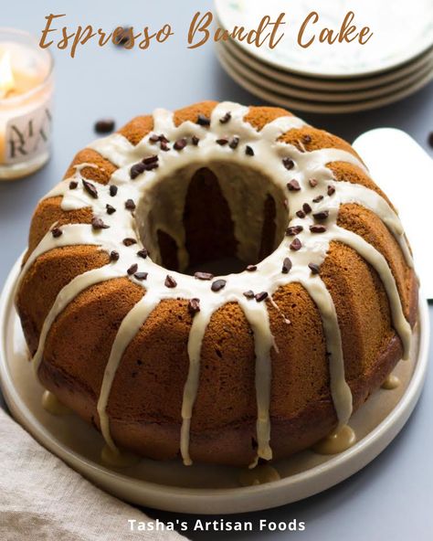 Espresso Bundt Cake, Coffee Bundt Cake, Easy Coffee Cake, Coffee Cake Bundt, Lemon Olive Oil Cake, Easy Bundt Cake, Coffee Cupcakes, Cake Recipes From Scratch, Easy Coffee