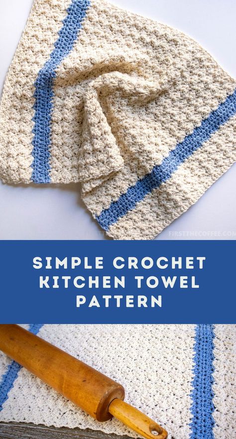 Kitchen Towel Tutorial, Crochet Drying Mat Patterns, Crochet Kitchen Cloth, Bathroom Crochet Patterns Free, Crochet Kitchen Towel Pattern, Crochet Dishtowel Free Pattern, Crochet Dish Rag, Free Dishcloth Crochet Pattern, Unusual Crochet Projects