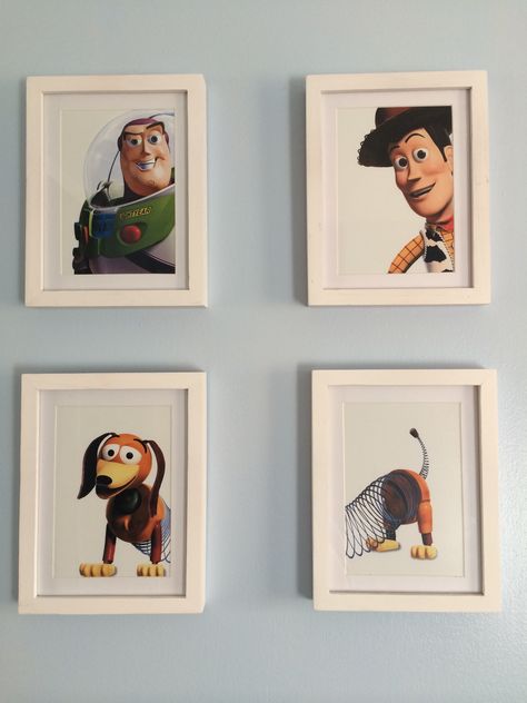 Toy Story Prints on Sky Blue Toy Story Bedroom, Toy Story Nursery, Toy Story Room, Deco Disney, Big Boy Bedrooms, Baby Boy Bedroom, Disney Rooms, Toddler Boys Room, Toy Story Birthday