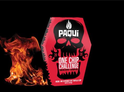 The ‘World’s Hottest Chip’ Is Back in Stores With a New, Insanely Spicy Recipe Carolina Reaper Pepper, Chocolate Lava Cake Recipe, Lava Cake Recipes, Tiny Room, Hot Chip, Chocolate Lava Cake, Lava Cakes, Hot Spicy, Phone Wallpaper For Men