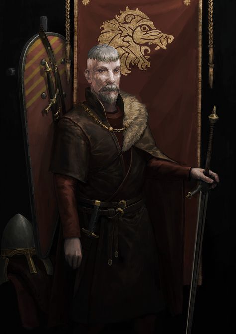 ArtStation - Saxon Lord, . Fasit . Mount And Blade Bannerlord, Medieval Lord, Crimson Clover, Nordland, Roleplay Characters, Game Of Thrones Art, Male Characters, Fantasy Races, Dnd Art