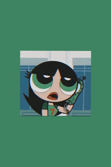 Green Powerpuff Girl, Dp Wallpaper, Pretty Wallpapers Tumblr, Glitch Wallpaper, Fotos Aesthetic, Hippie Painting, Desktop Wallpaper Art, Powerpuff Girl, Disney Phone Wallpaper