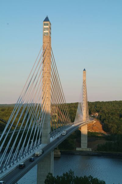 penobscot narrows bridge and observatory bucksport maine Bucksport Maine, Family Experiences, Rhyolite Ghost Town, P Photo, Ideas For Photography, Maine Vacation, Fort Knox, Maine Travel, Maine Usa