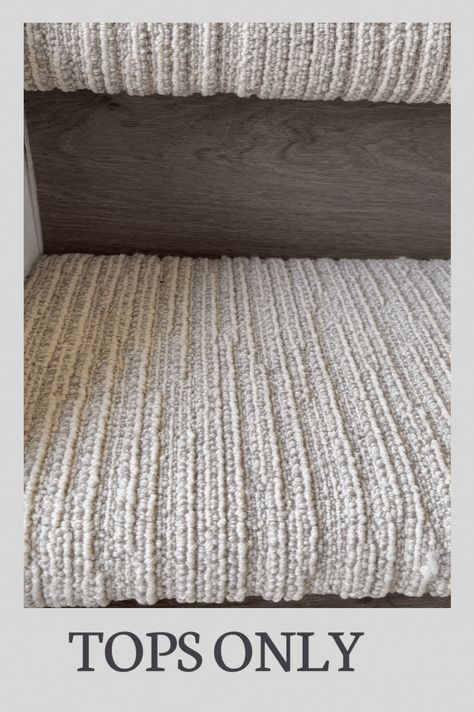 Carpet Steps With Hardwood Floors, Carpet Tile Stairs, Carpet Tiles On Stairs, Anderson Tuftex Carpet Stairs, Carpet On Stair Treads Only, Carpet In Master Room, Modern Carpeted Stairs, Carpeted Stairs Ideas, Carpet On Stairs With Wood Floors