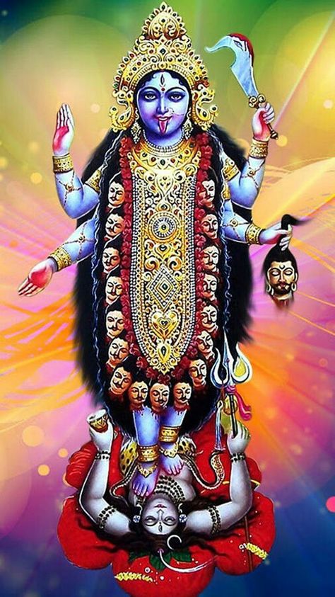 Jay maa Kali Maa Kali Face, Mahakali Mantra, Kali Wallpaper, Jay Maa Kali, Maa Kali Photo, Maa Kali Images, Kali Hindu, Devi Images Hd, Mother Kali