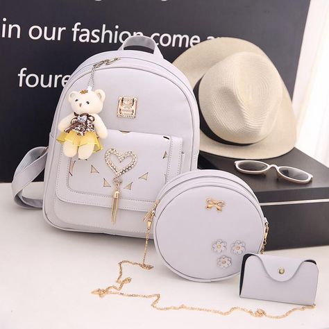 PU Leather Backpack Wholesale Women School Backpack Fashion backpack set https://m.alibaba.com/product/1600332516867/PU-Leather-Backpack-Wholesale-Women-School.html?__sceneInfo={"cacheTime":"1800000","type":"appDetailShare"} Girly Backpacks, Mousse Cups, Personalized Cosmetic Bags, Girl Shopping, Travel Laptop Backpack, Backpack Set, Mini Backpacks, Womens Designer Bags, Shopping Party