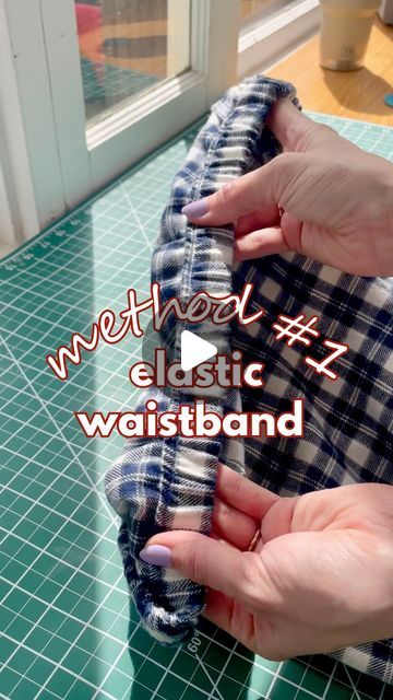 330K views · 16K likes | Jessica Shaw on Instagram: "Here’s one of my favorite ways to sew elastic to just about any waistband! 🪡 (also one of the easiest 😂) 

This technique can be used for sewing waistbands on shorts, pants, skirts, etc. It’s definitely one of the quickest and most fun ways to add elastic! (Something is so satisfying about stretching elastic while sewing a zig zag stitch, and just watching it gather! ✨)

#sew #sewistsofinstagram #sewistofinstagram #sewist #sewinglove #sewingtutorial #sewinghacks #sewsewsew #singerambassador #singersewingmachine #diy #upcycle #sewinglife #sewingproject" Couture, Elastic Waistband Tutorial, Sewing Upcycled Clothing, Zig Zag Stitch, Sewing Shorts, Making Fabric Flowers, Sewing Pants, Sewing Elastic, Diy Bags Patterns