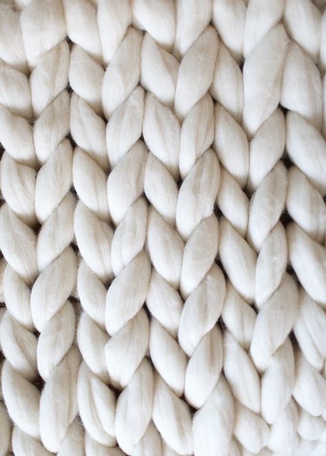 Arm Knit Blanket, Arm Knit, Knit Blanket, Close Up, Yarn, Texture, Wool, White