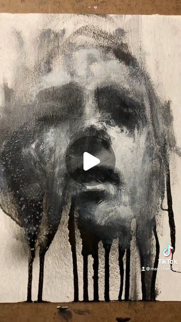 Paola Luther on Instagram: "Abstract shapes lay the foundation for a compelling portrait marked by stark value contrasts in this charcoal drawing. The interplay of dark and light, enhanced by soft edges, creates an intriguing and layered visual experience.  Via: @artartluther 🖼️  Artwork: [Portrait Art Charcoal Drawing, Charcoal on Paper] Art by: @mad.charcoal Remarks by: @paolaportfolio #artworkanalysis #paolaluther  Art Lessons: @therealatelier 🎨" Watercolor And Charcoal, Charcoal Art Sketches, Mad Charcoal, Charcoal Art Portrait, Charcoal Drawing Abstract, Dark Charcoal Art, Andre Kohn Painting, Abstract Charcoal Art, Art Charcoals