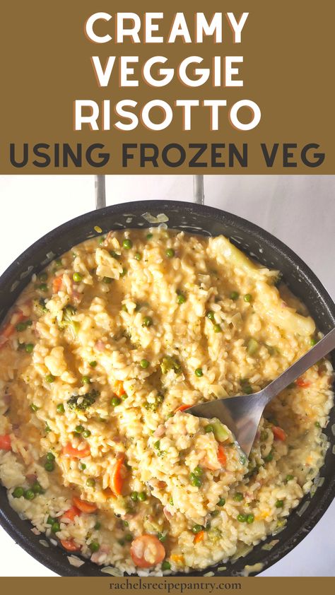 Vegetable Risotto Recipes, Veggie Risotto, Risotto Recipes Chicken, Vegetarian Risotto, Veggie Pies, Vegetable Risotto, Chicken Risotto, Risotto Recipe, Veggie Stir Fry