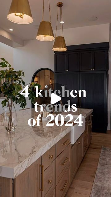 Muretti on Instagram: "Kitchen trends of 2024 that are becoming popular… What trends do you love the most?  . . . . . #muretti #murettinyc #customkitchendesign #customkitchen #italiancabinetry #interiordesign #architecture #luxurykitchen #customkitchens #customkitchencabinets #customkitchendesign #luxurykitchen #kitchentrends2024 #kitchen2024 #luxurykitchendesign #luxurykitchens" Kichen Desine Trends 2024, Kichen Desine 2024, Kichen Desine, Trendy Kitchen Design, Warm Wood Tones, Custom Kitchens Design, Instagram Kitchen, Trends For 2024, Kitchen Design Trends