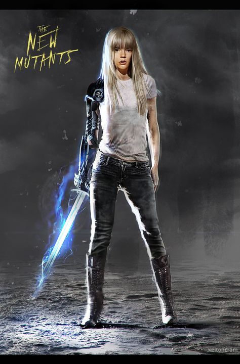 New Mutants Magik, Superboy Young Justice, New Mutants Movie, Magik Marvel, New Mutants, The New Mutants, Marvel Characters Art, Marvel Cosplay, Uncanny X-men