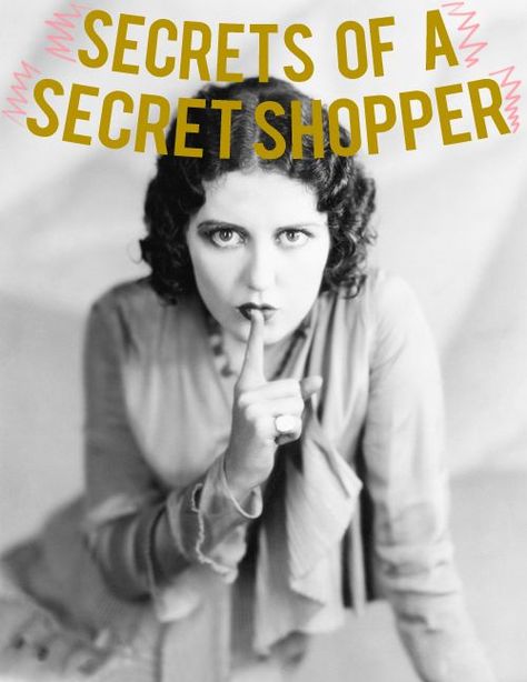 Secrets of a Secret Shopper | And Then We Saved make extra money at home, make extra money in college Woman Shushing, Mystery Shopper Jobs, Mystery Shopping Jobs, Mystery Shopper, Old Wives Tale, Portrait Of Woman, Mystery Shopping, Best Mysteries, Small Talk