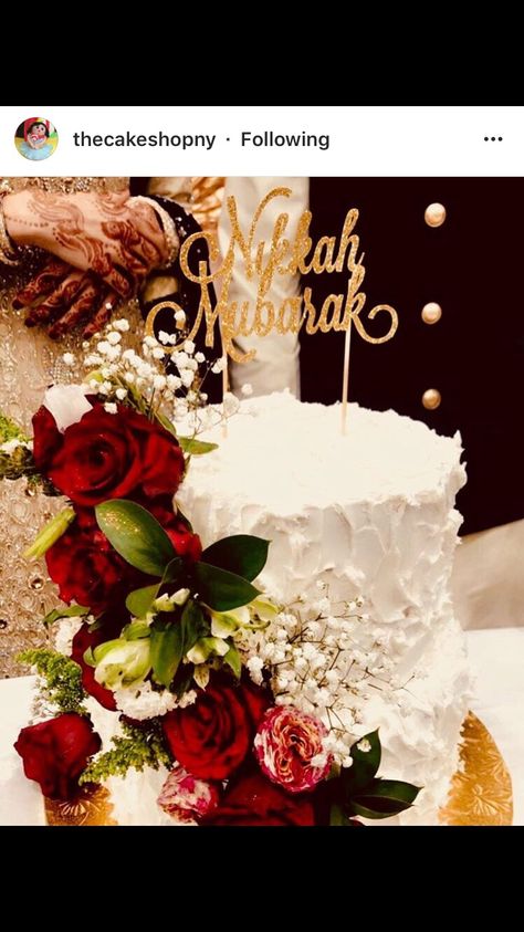 Nikah Mubarak cake topper Nikah Cake Designs, Nikah Cake Ideas, Nikah Mubarak Cake, Nikkah Mubarak Cake, Nikah Anniversary, Nikah Cake, Nikah Mubarak, Wedding Swag, Engagement Cake Toppers