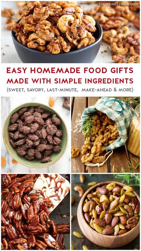 Essen, Homemade Food Basket Gift Ideas, Homemade Christmas Baskets Ideas, Healthy Food Gift Basket Ideas, Homemade Goods Gift Basket, Christmas Food Gifts Homemade Easy, Diy Food Gift Baskets, Diy Edible Christmas Gifts, Baked Goods For Christmas Gifts