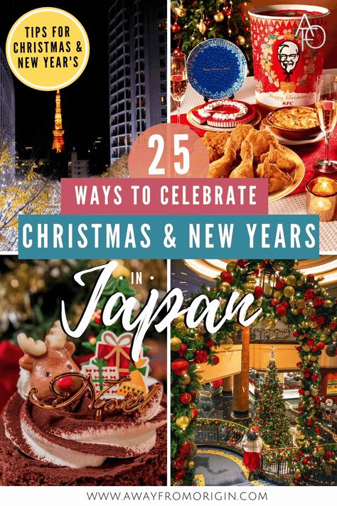 Roppongi Hills illumination, KFC Christmas, Christmas Cake, AwayFromOrigin in front of Christmas Tree Japanese Christmas Traditions, Japan With Kids, Japan Beach, Japan Tourist, Winter In Japan, Japanese Holidays, Japanese Christmas, Japan Bucket List, Christmas Things To Do