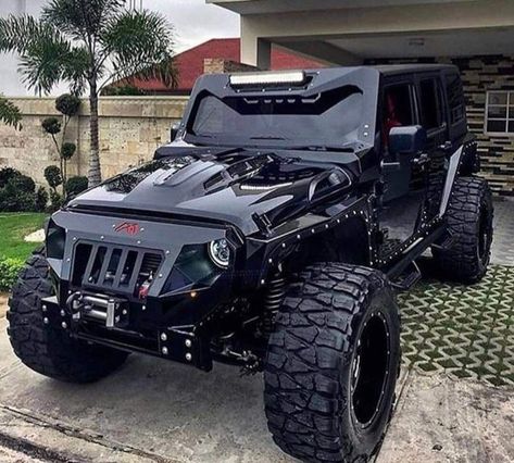 Mobil Off Road, Hummer Truck, Badass Jeep, Cars Jeep, Custom Jeep Wrangler, Black Jeep, Jeep Jeep, Dream Cars Jeep, Custom Jeep