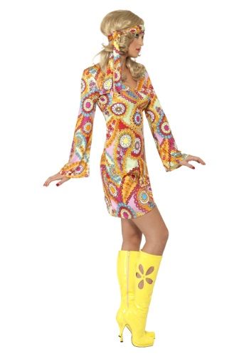 1960s Paisley Hippie Costume#Paisley, #Costume, #Hippie Hippy Fancy Dress, Hippy Costume, Couples Cosplay, 60s Hippie, Hippie Party, Womens Fancy Dress, Hippie Chick, Hippie Costume, Paisley Print Dress