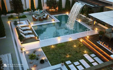 Terrace House Interior Design, Diy Home Decor Fall, Cafe Design Inspiration, Site Plan Design, Luxury Pools Backyard, Roof Garden Design, Terrasse Design, Home Quotes, Backyard Layout