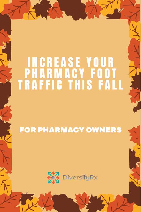 Do great things for your community while also increasing foot traffic and awareness for your pharmacy with the perfect fall marketing plan. Find out how to increase your traffic this Fall! #pharmacymarketing Pharmacy Marketing, Cvs Pharmacy, Guerilla Marketing, Marketing Budget, Community Engagement, Small Budget, Drop Off, Marketing Plan, Pharmacy