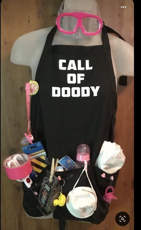 Call Of Doody, Dad Baby Shower Gift, Shower Funny, Diaper Party, Papa Baby, Diy Baby Shower Gifts, Gag Gifts Funny, Dad Baby, Shower Bebe