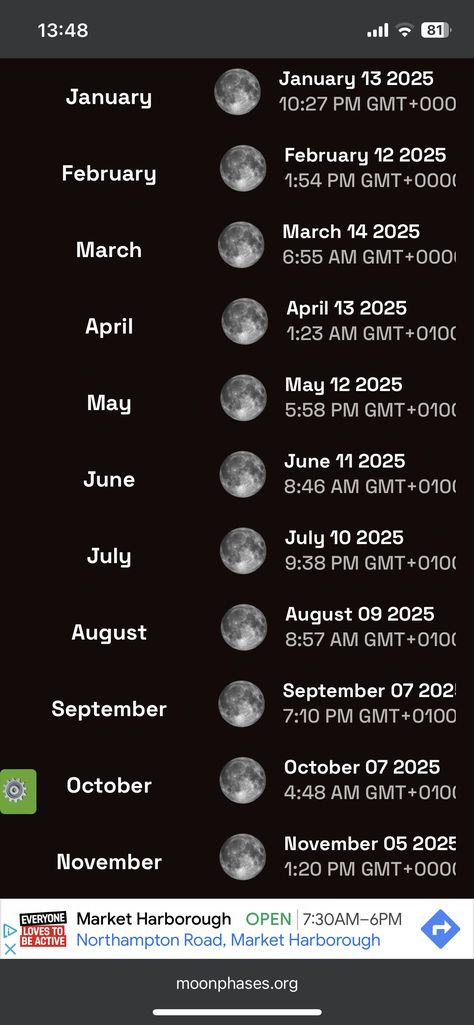 2025 Full Moon Calendar, Moon Chart, Moon Date, Moon Spells, Moon Cycle, Moon Calendar, Moon Cycles, Boho Living, Book Of Shadows