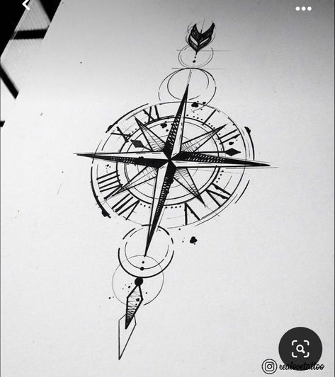 Compass Tattoo Men Leg, Compas Tattoo Designs Men, Rose Des Vents Tattoo, Star Sleeve Tattoo, Compas Tattoo, Geometric Compass Tattoo, Nautical Compass Tattoo, Coordinates Tattoo, Magic Runes