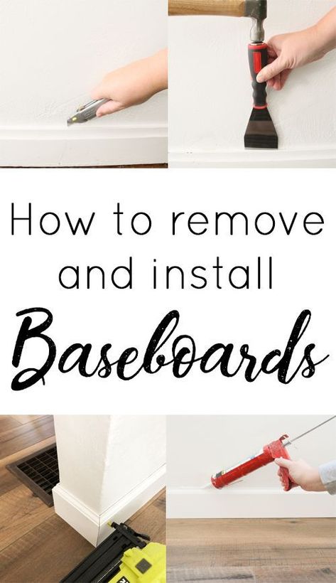 Diy Baseboards, Moulding Ideas, How To Install Baseboards, Easy Home Diy Upgrades, Wood Baseboard, 1st House, Finish Work, New Flooring, Home Fix