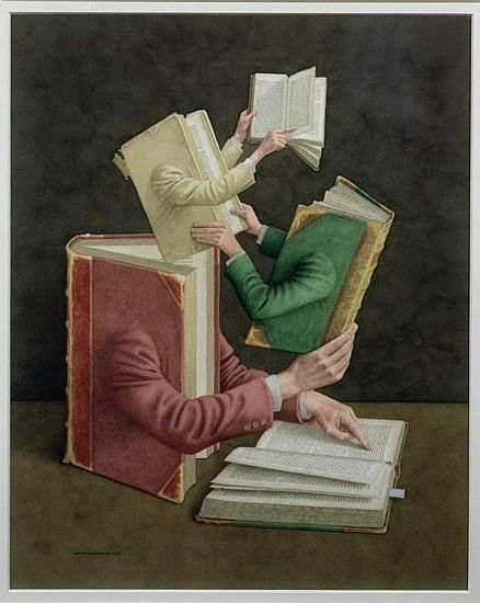 Art And Illustration, Surreal Books, غلاف الكتاب, Arte Peculiar, World Of Books, Reading A Book, Arte Pop, I Love Books, Surreal Art