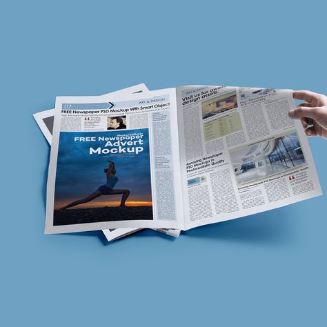 25+ #Newspaper #Ad #Mockup Templates #PSD Holy Spirit Prayer, Newspaper Ads, Newspaper Advertisement, Digital Banner, Newspaper Design, Creative Flyers, Ui Design Inspiration, Cards Ideas, Creative Ads