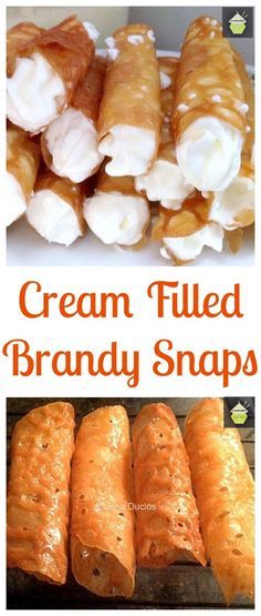 Brandy Snaps, Diy Easy Recipes, Country Kitchens, British Baking, Recipes Dessert, Köstliche Desserts, Desserts Recipes, Never Enough, Cannoli