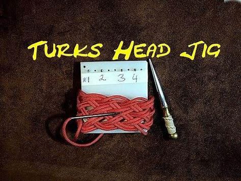 how to make a turk's head jig - Yahoo Search Results Turks Head Knot Tutorial, Turks Knot, Cobra Weave Paracord, Rope Wreath Diy, Turks Head Knot, Eagle Scout Gifts, Boat Rope, Cobra Weave, Knot Tutorial