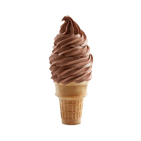 Chocolate Soft Serve Ice Cream: Soft Chocolate Ice Cream Chocolate Soft Serve Ice Cream, Soft Serve Ice Cream Recipes, Chocolate Soft Serve, Low Cal Ice Cream, Ice Cream Png, Chocolate Ice Cream Cone, Cream Png, Ice Cream Place, Frozen Yogurt Shop