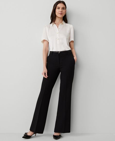 AT Weekend Mid Rise Straight Jeans in Dark Vintage Wash - Curvy Fit Printed Silk Scarf, Petite Pants, Line Shopping, Flare Trousers, Tapered Pants, Petite Fashion, Denim Pant, Trouser Pants, Evening Wear